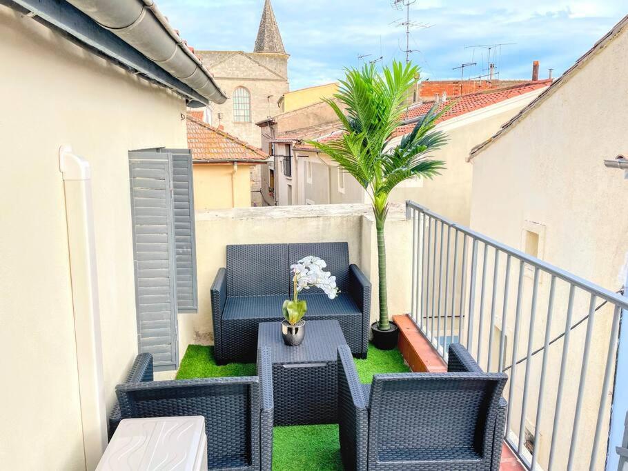 Studio Cosy - 2 Pers - Beziers - Centre - Terrasse - Clim Ngoại thất bức ảnh