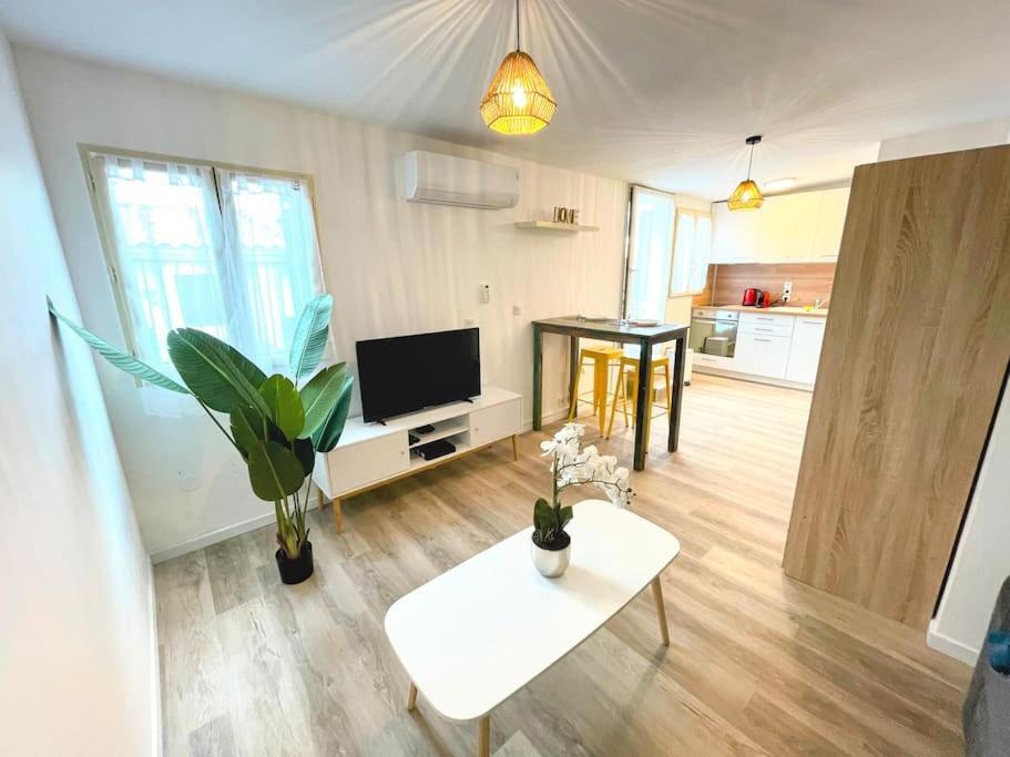 Studio Cosy - 2 Pers - Beziers - Centre - Terrasse - Clim Ngoại thất bức ảnh